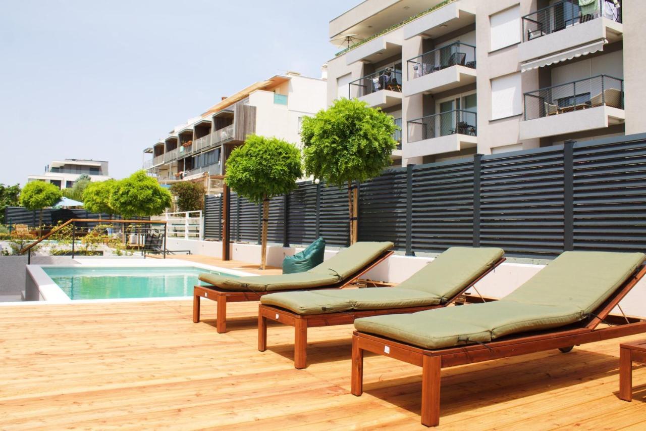 Cozy Seaside Apartment With Pool & Terrace Split Ngoại thất bức ảnh