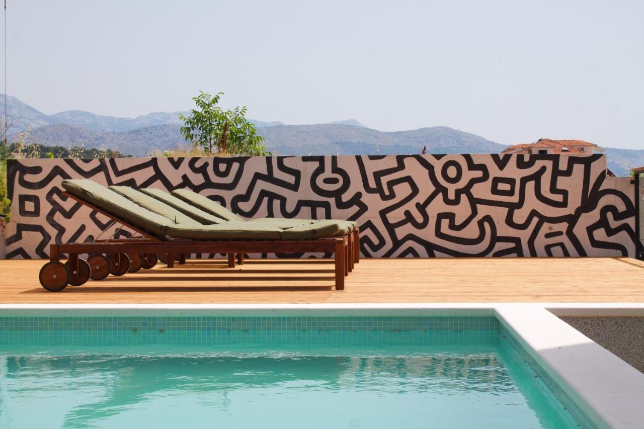 Cozy Seaside Apartment With Pool & Terrace Split Ngoại thất bức ảnh